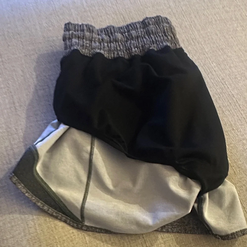 lululemon athletica Heather Gray Athletic Shorts - Preloved